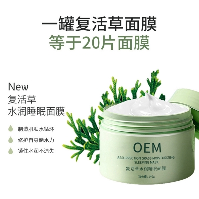 暖妍_复活草睡眠面膜OEM